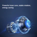 25cm Adjustable Speed Electric Rotating Display Stand Video Shooting Props Turntable - Image 5