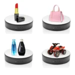 15cm Adjustable Speed Rotating Display Stand Props Turntable - Image 2