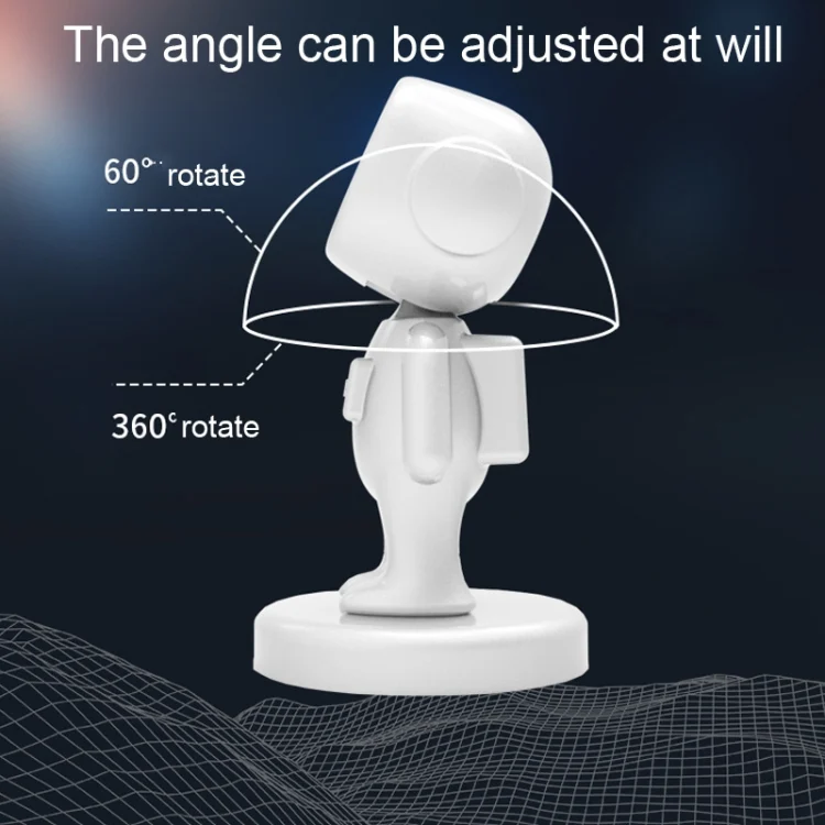 TBD0602017201_B5.webp TOPFREE Astronaut Car Bracket Magnetic Adhesive Paste Navigation Car Phone Bracket - Image 6