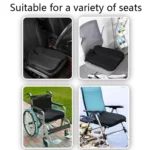 QFC060 V-shaped Car Memory Foam Non-slip Seat Cushion - Image 6