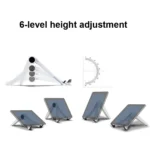 UP-1S Foldable Laptop Stand Mobile Phone Tablet Desktop Stand - Image 3