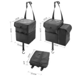 SN720 Car Multifunctional Trash Can Hanging Foldable Storage Bag, Style: - Image 2