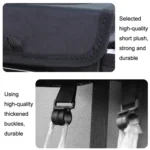 SN720 Car Multifunctional Trash Can Hanging Foldable Storage Bag, Style: - Image 4