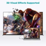 QGeeM QG-AV16 HD TV Blu-Ray Projection HDMI TV Cable Supports 4K - Image 7