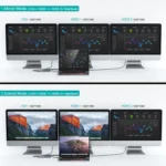 QGeeM 11 In 1 Multifunctional Type-C Extension HUB Adapter - Image 5