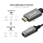 QGeeM QG-HD02 HDMI Single to Mini DP Converter - Image 3