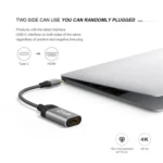 QGeeM QG-UA01 USB TYPE-C To HDMI Adapter - Image 3