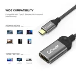 QGeeM QG-UA01 USB TYPE-C To HDMI Adapter - Image 5