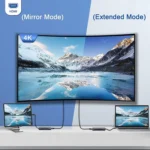 QGeeM 7 In 1 Multifunctional USB3.0 TYPE-C Extension HUB Adapter - Image 4