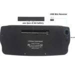 MY-10 2.4G 78 Keys 1200 DPI Mini Wireless Trackball Keyboard Wireless Keyboard And Mouse Set - Image 6