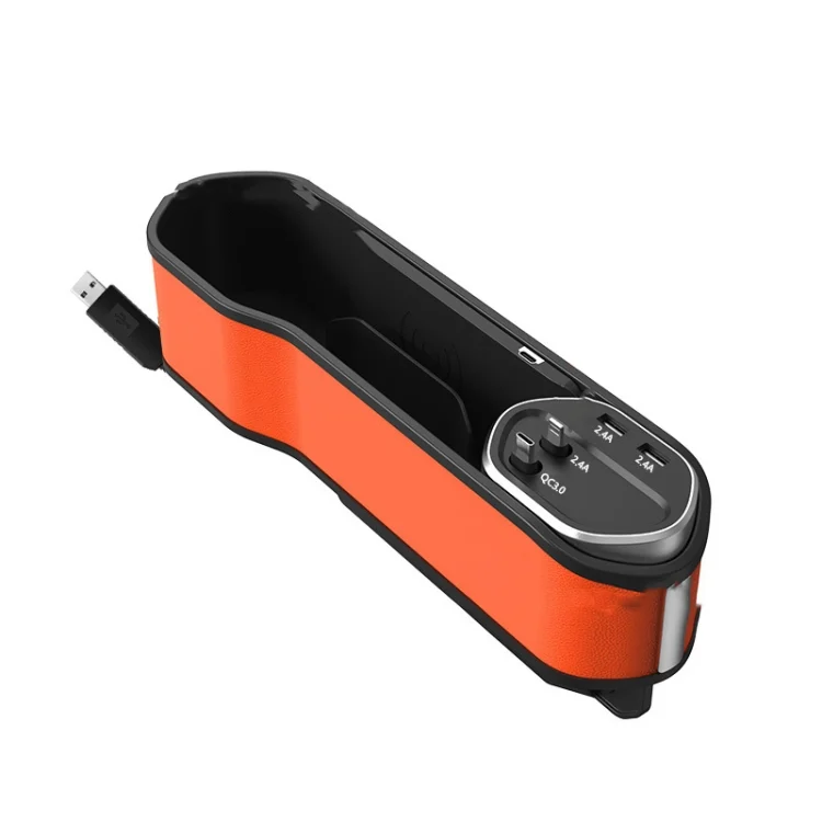 Multifunctional Car Seat Slot Storage Box, Style: