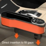 Multifunctional Car Seat Slot Storage Box, Style: - Image 5