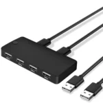 USB 2.0 Multifunctional 2 In 4 out HUB