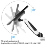 Gibbon Mounts  Lifting and Rotating Computer Monitor Bracket Slide Rail Bracket,Model: - Image 4
