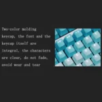 104 Keys Light-transmitting Dip-dyed Keycaps - Image 2