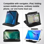 Car Sunshade Anti-Reflective Phone Tablet Holder Compatible with Folding Screen Phones - Image 6