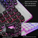 LANGTU L1 104 Keys USB Home Office Film Luminous Wired Keyboard, Cable Length:1.6m - Image 7