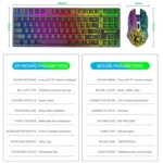 ZIYOU LANG T87 Gaming Luminous Wireless Keyboard and Mouse Set - Image 6