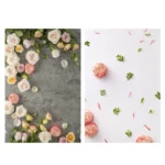 2 PCS 3D Stereoscopic Double-sided Photography Background Board