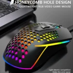 LEAVEN S50 6Keys Macro Definition Programmable RGB Lighted Gaming Wired Mouse, Cable Length: 1.5m - Image 7