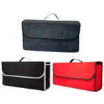 Car Trunk Felt Folding Storage Box Car Finishing Box - Image 2