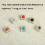 10PCS Cherry MX RGB Transparent Shaft Switch Mechanical Keyboard Triangular Shaft Body - Image 2