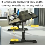 N6 Liftable and Foldable Bed Computer Desk, Style: - Image 3