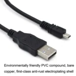 20 PCS 8Pin SLR Camera Cable USB Data Cable For Nikon UC-E6, Length: - Image 3