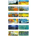 Am002 Large Oil Painting Desk Rubber Mouse Pad - Image 2