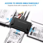 USB3.0 To SATA / IDE Easy Drive Cable External Hard Disk Adapter, Plug Specifications: - Image 6
