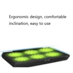 NUOXI H8 Metal Mesh Laptop Cooling Base - Image 4