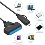 T10 USB3.1 To SATA Easy Drive Cable Hard Drive Adapter Cable - Image 5