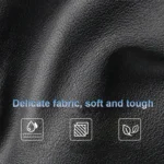 Casual Business Cowhide Leather Backpack Laptop Bag For Men - Image 5