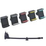 Suction Cup Long Soft Hose Windshield Car Mobile Phone Clip Bracket - Image 2