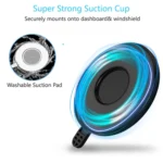 Suction Cup Long Soft Hose Windshield Car Mobile Phone Clip Bracket - Image 5