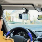 Car Sun Visor Bracket Car Mobile Phone Buckle Holder - Image 8