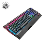 LANGTU K1000 104 Keys Game Luminous USB Handheld Wired Keyboard, Cable Length: 1.5m