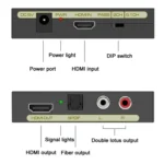 HDMI To Optical HD 4K Audio Splitter - Image 4