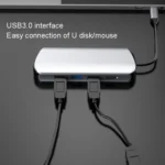 Type-C Extension Dock 8 In 1 Laptop Converter USB HUB Hub - Image 5