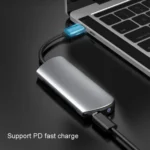 Type-C Extension Dock 8 In 1 Laptop Converter USB HUB Hub - Image 6