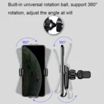 Universal Metal Gravity Car Phone Holder - Image 3