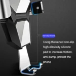 Universal Metal Gravity Car Phone Holder - Image 4