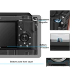 Alloy Rabbit Cage With Wooden Handle for Sony ZV-E10 Camera - Image 4