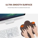 CONTACTS FAMILY Crazy Horse Leather Retro Petal Office Mouse Pad - Image 4