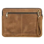 CONTACTS FAMILY Leather Laptop Sleeve For Macbook Pro 14.2 Inch