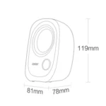 2 PCS Edifier R12U Subwoofer Mobile Phone Mini Desktop Computer USB Audio - Image 2