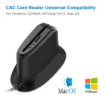 Rocketek SCR812 USB 2.0 Smart Card Reader IC ID CAC TF Card Reader - Image 2