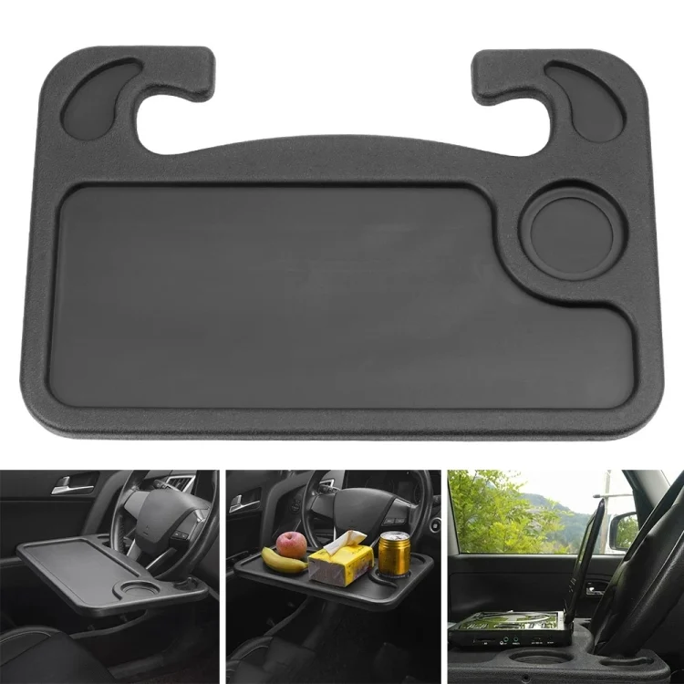 TBD0602390501A.webp Multifunctional Car Dining Tray Steering Wheel Notebook Bracket - Image 1