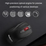 Lenovo Thinkplus High-Precision Wireless Mouse Ergonomic Design Gaming Office Mouse - Image 8