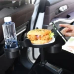 Car Water Cup Holder Dinner Plate Rack Rotatable Mobile Phone Holder - Image 7